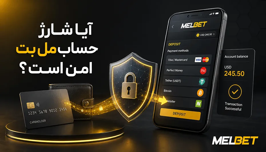 امنیت شارژ مل بت