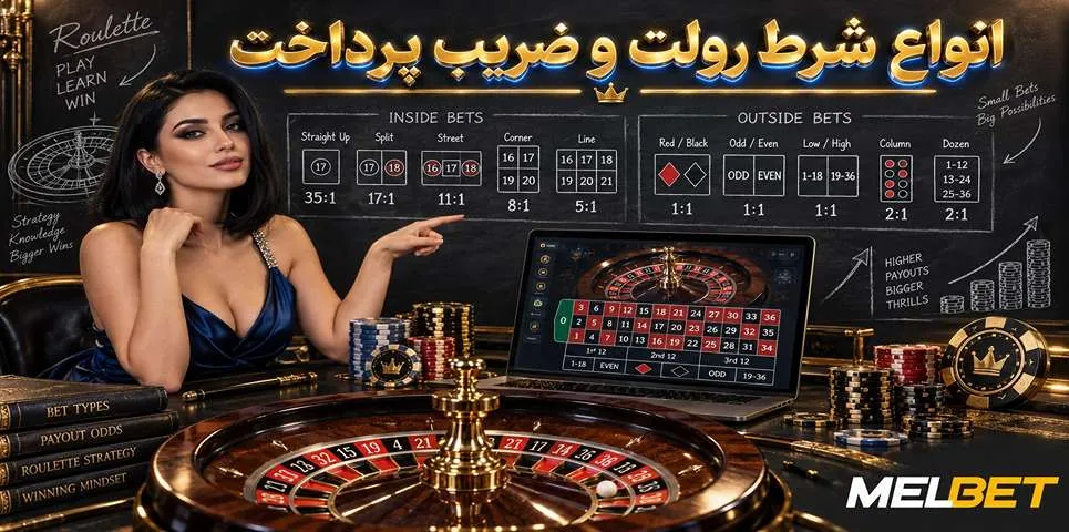 انواع شرط رولت و ضریب پرداخت